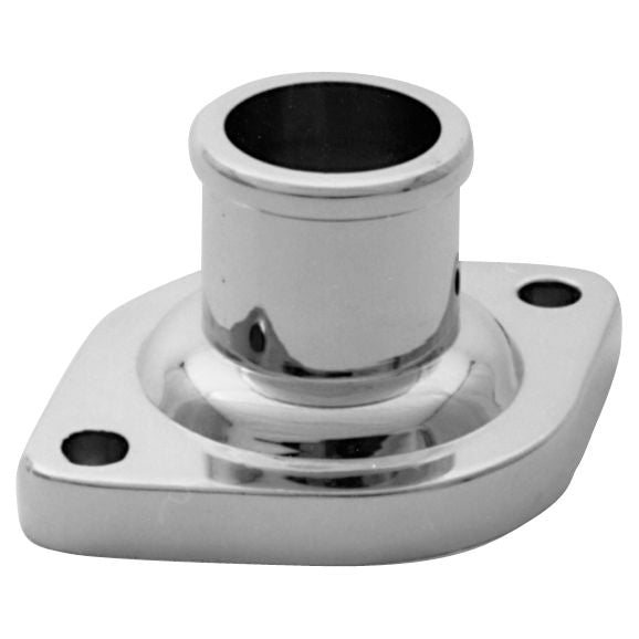 Proform Water Neck; Chrome; O-Ring Style; For Chevy V8 66207