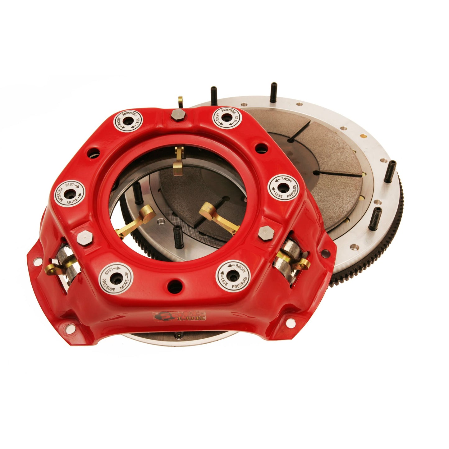 McLeod Soft Lok Alm Ford 4.6/5.0/5.4L 8 Blt: 10.5" X 1-1/8 X 26 Spl HCF 6 Blt Crk 164T 4966-00-07