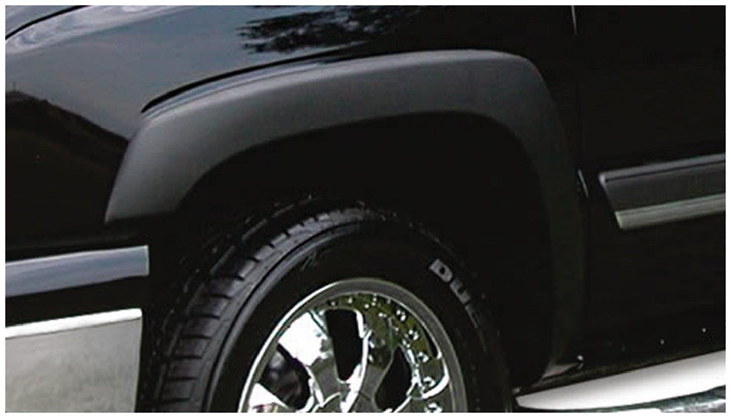 Stampede 8606-2 Black Original Riderz Smooth Finish 4-Piece Fender Flare For 2002-2008 Dodge Ram 1500 2003-2009 Dodge Ram 2500/3500 | Fits 75.9/76.3/78.0 In. Bed