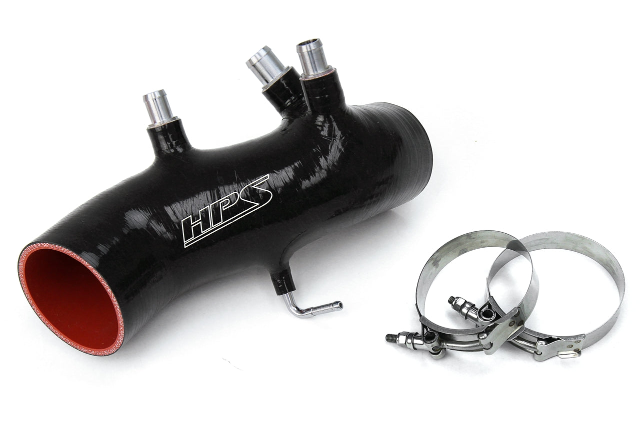 HPS Performance Replace Stock Restrictive Air Intake Improve Throttle Response No Heat Soak 87-17882-BLK