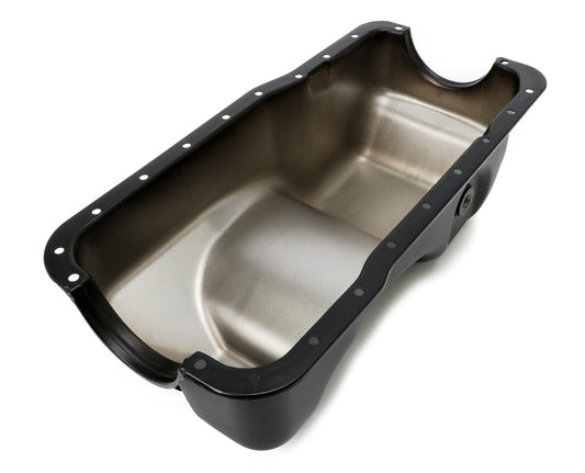 Trans-Dapt Performance 83-93 Mustang Asphalt Black Powder Coated Oil Pan 8720