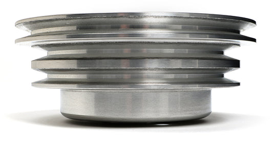 Trans-Dapt Performance Crankshaft Pulley Aluminum Bb Chevy Lwp Polished Finish 8738