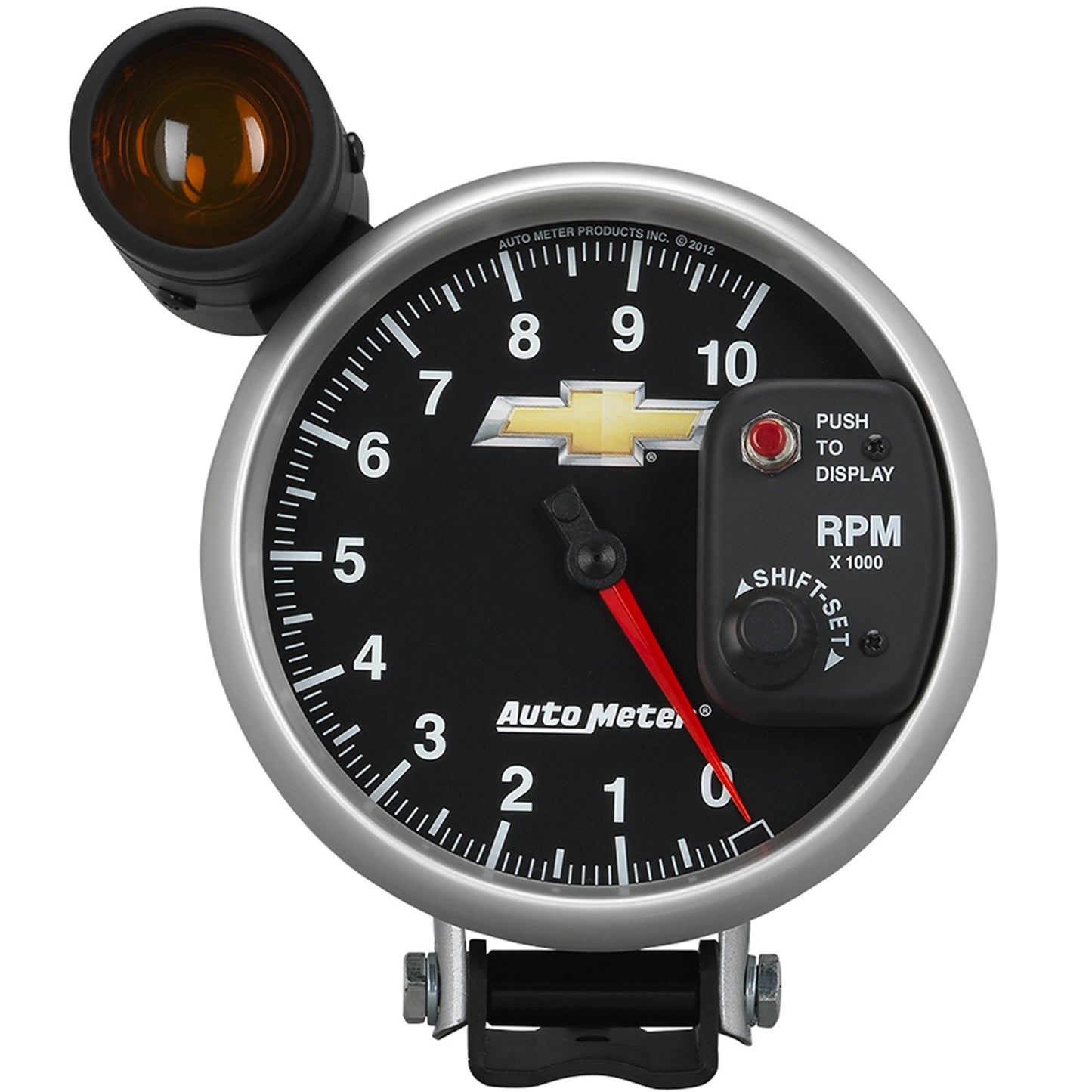 AutoMeter 5 in. TACHOMETER 0-10000 RPM PEDESTAL W/ EXT. SHIFT-LITE GM COPO CAMARO 880445