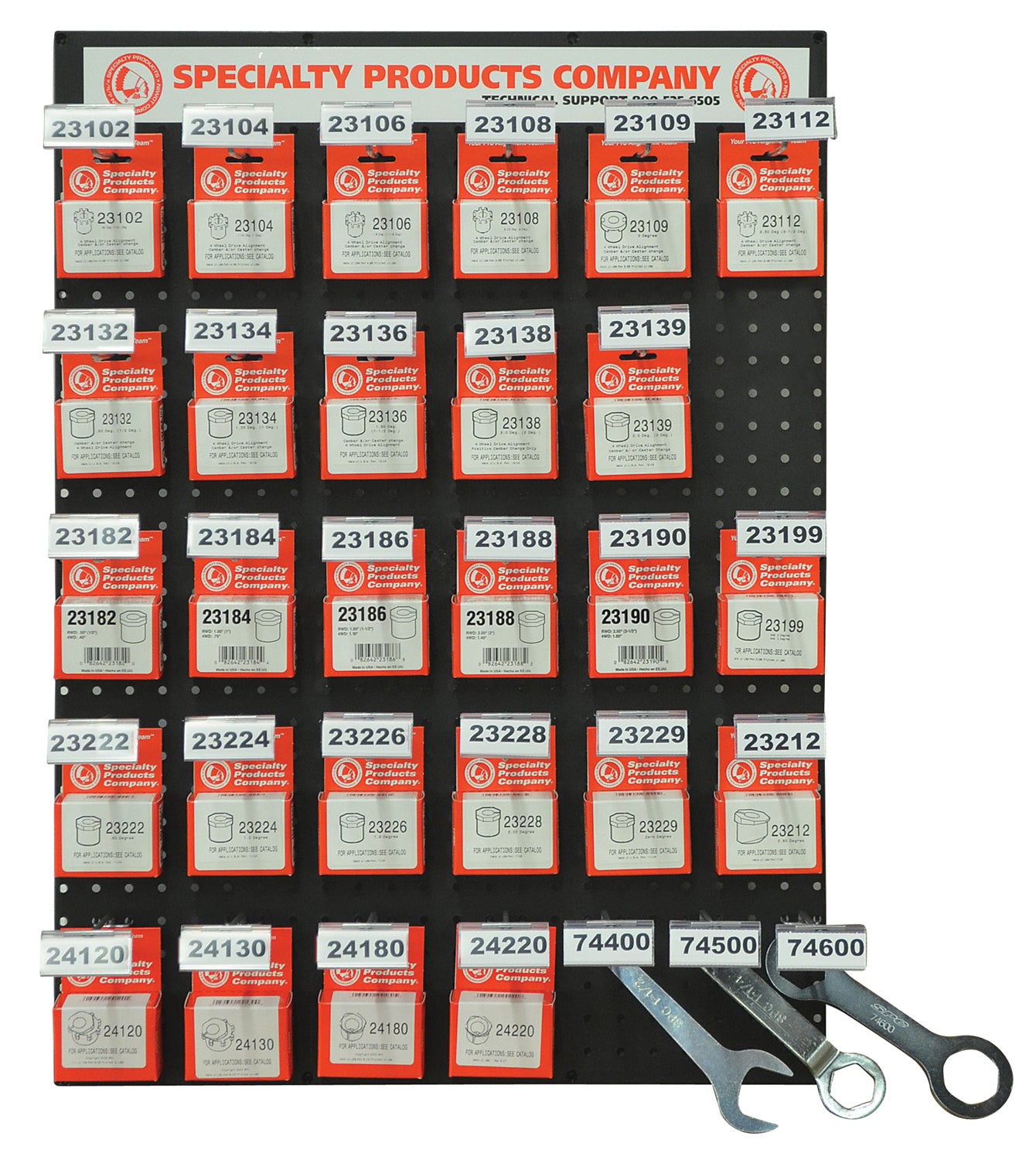 Specialty Products Company LT TRUCK SLEEVE ASSORT. BOARD