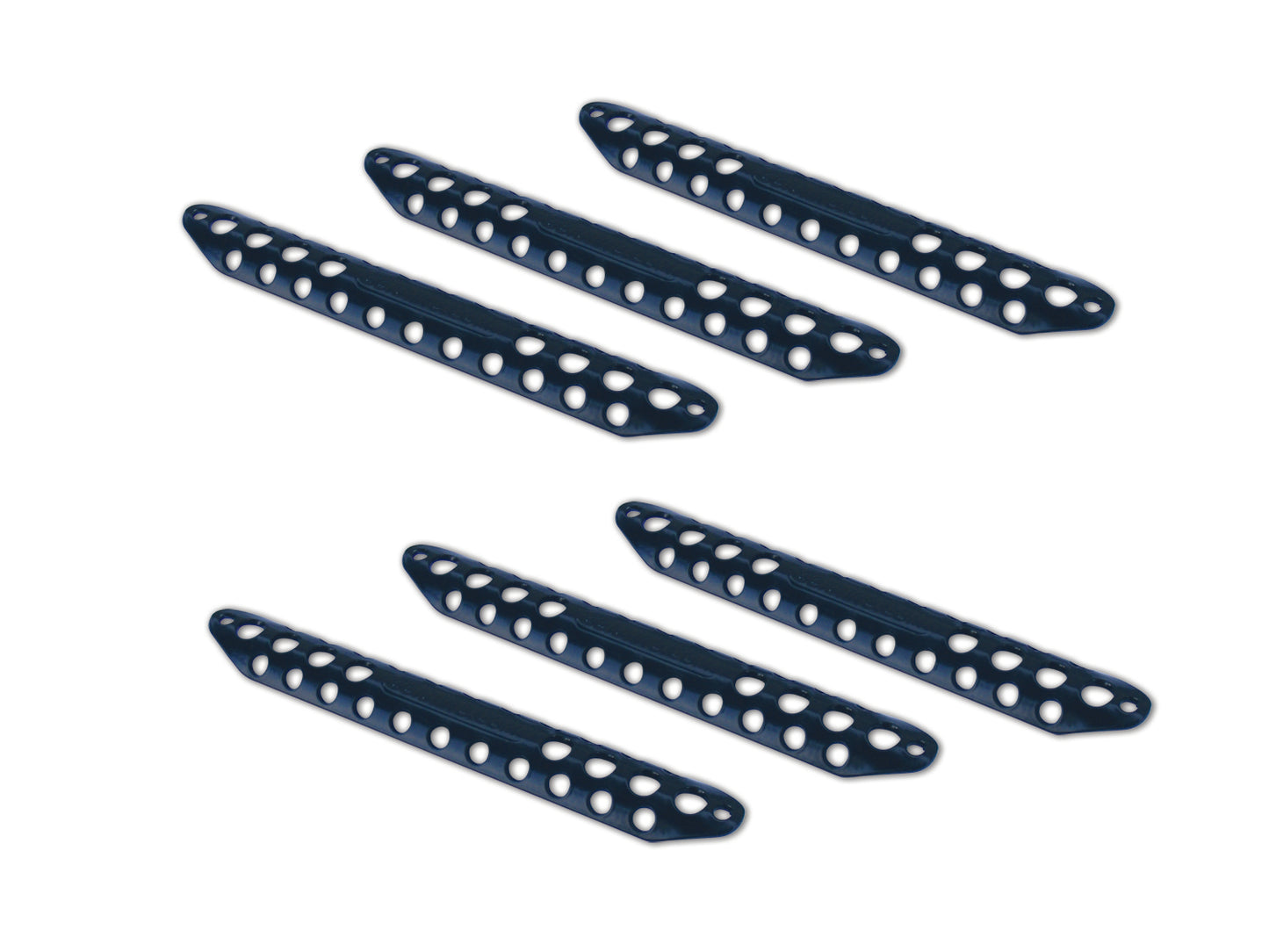 Go Rhino D30002B Dominator D3 Modular & D31 Piece Hoop Step Pad Set Black Powdercoat