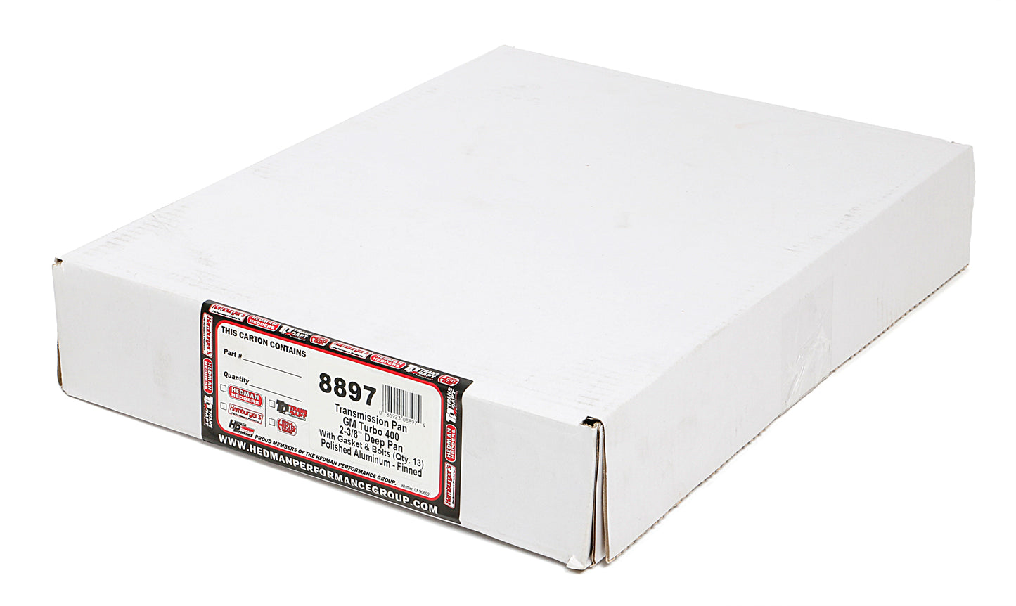 Trans-Dapt Performance Th400 Aluminum Transmission Pan -Stock Depth 8897