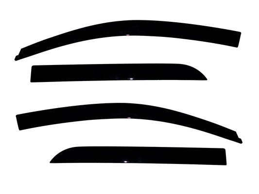 Auto Ventshade 894019 Low Profile Dark Smoke Ventvisor Side Window Deflector 4-Piece Set For 2007-2018 GMC Acadia