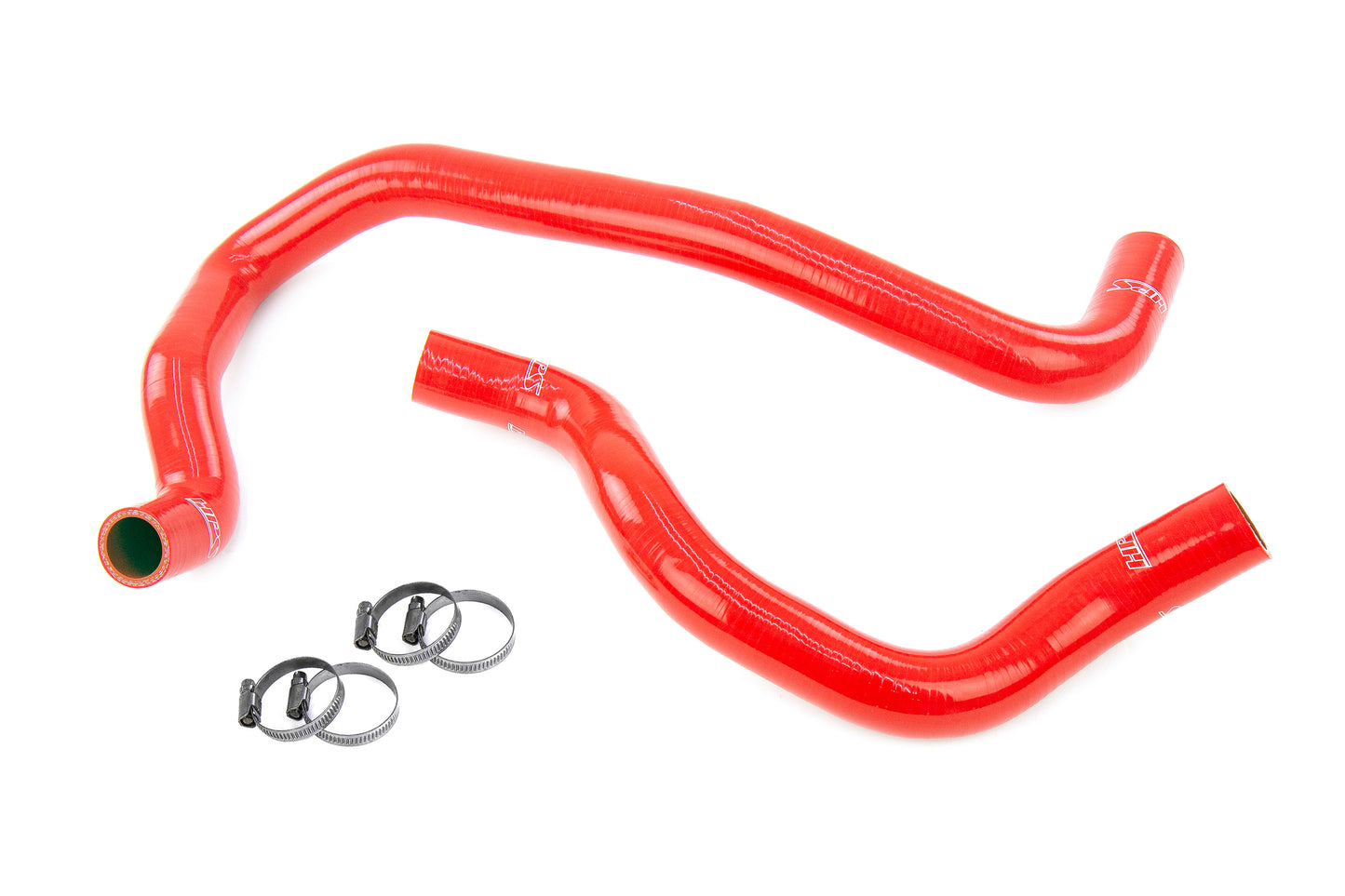 HPS Performance 3-ply Reinforced Silicone Replaces Rubber Radiator Coolant Hoses 57-2048-RED