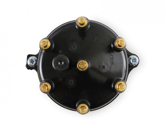 ACCEL Distributor Cap - Jeep 4.0L - Male - HEI Style - Black 120330