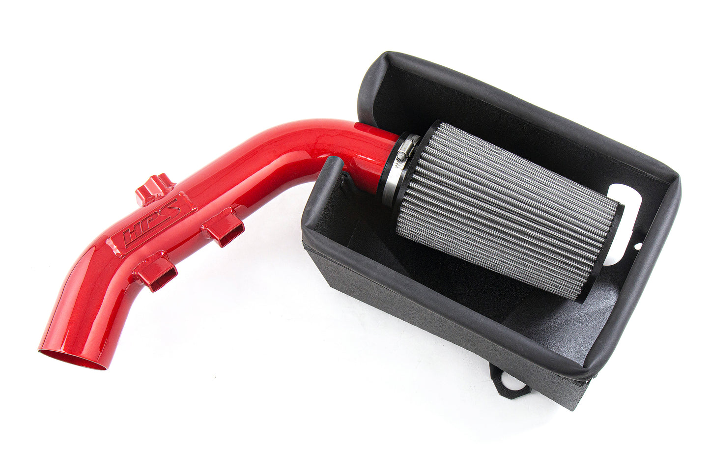 HPS Performance Gain 10.8 Hp & 11.4lb-ft. Of Tq Improve Throttle Response High Flow Air Filter 827-698R