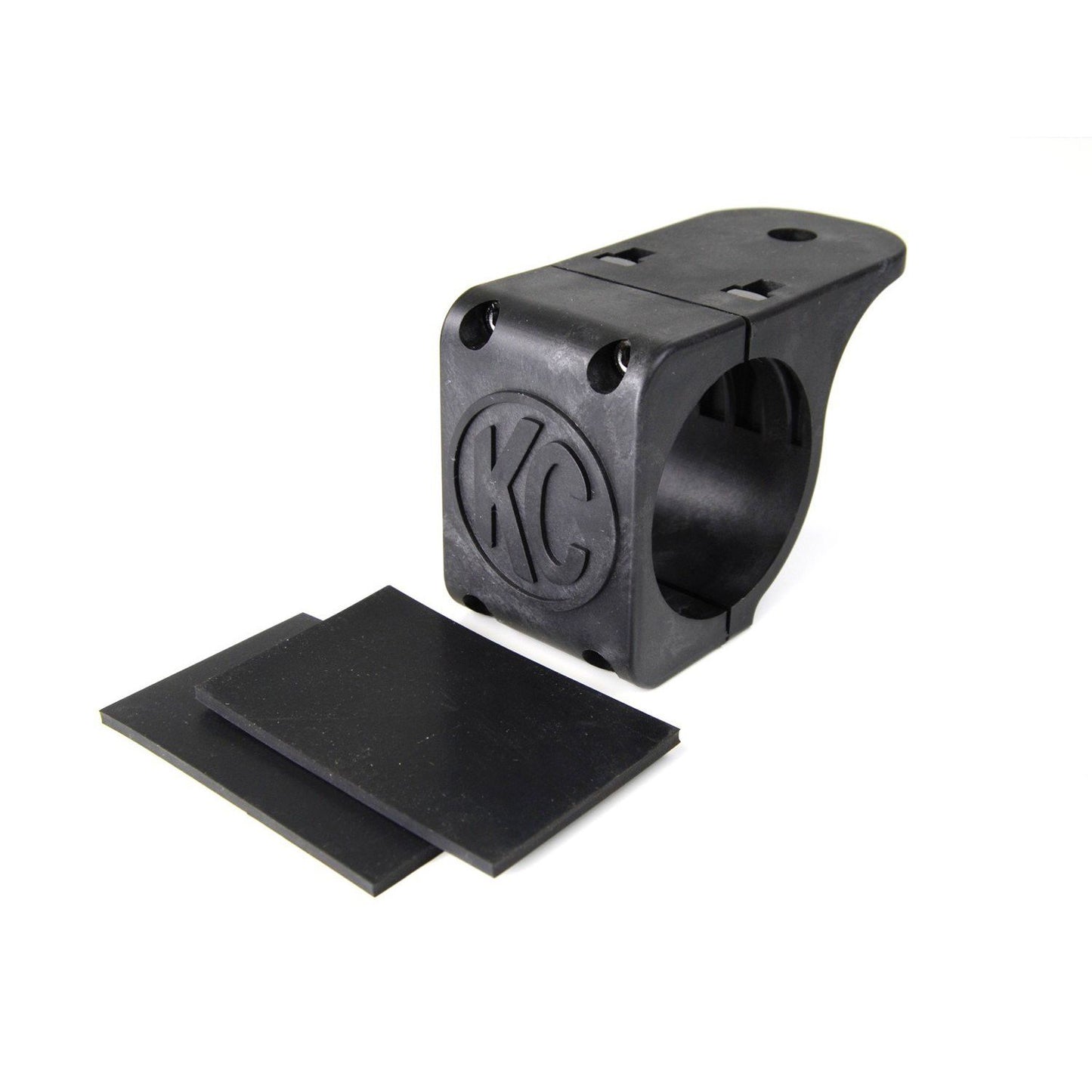 KC HiLiTES Bracket - Single - Tube Clamp Light Mount - Rubber Adjustment Shims - 2.25 in - 2.5 in 7308