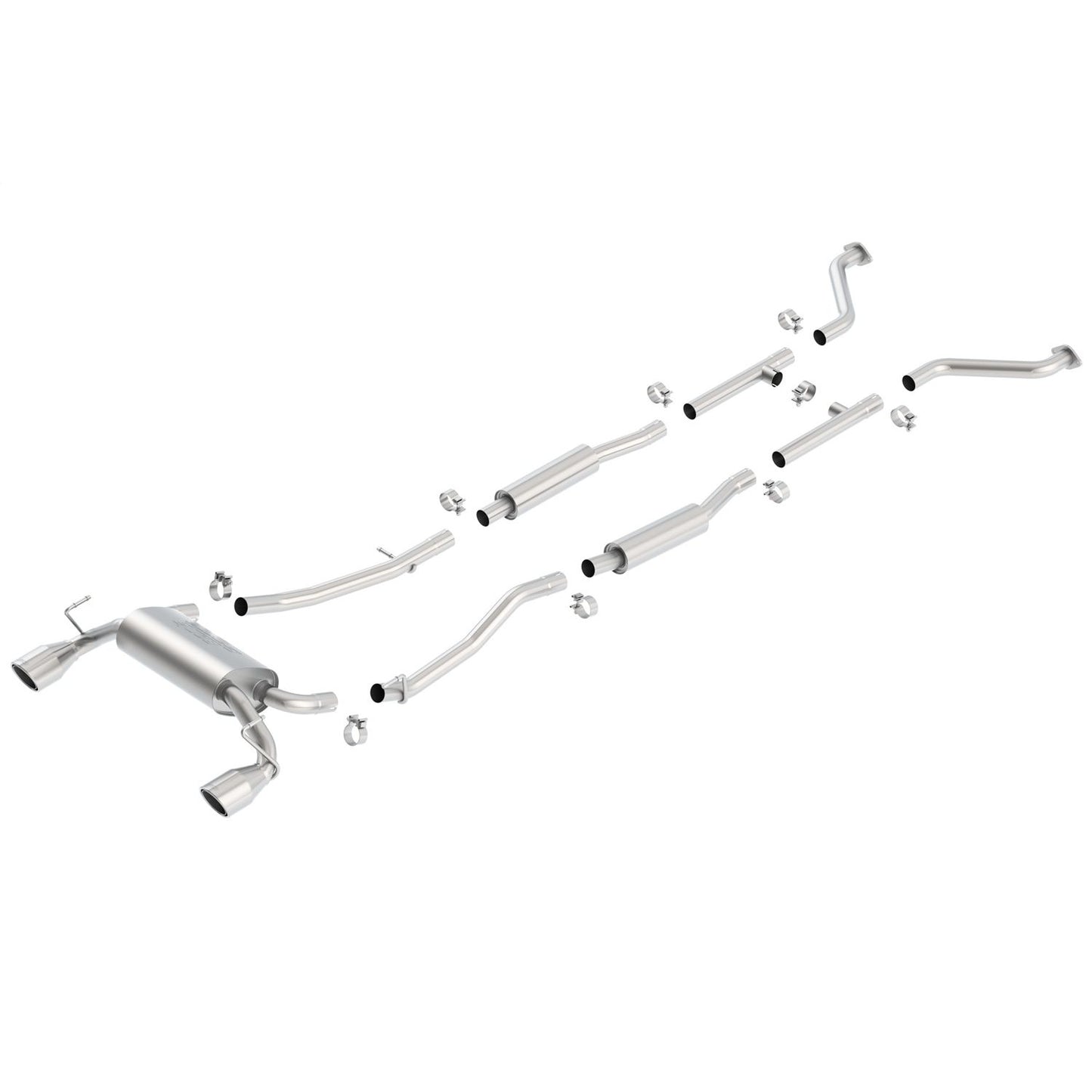 Borla 2003-2008 Nissan 350Z Cat-Back Exhaust System S-Type 140045