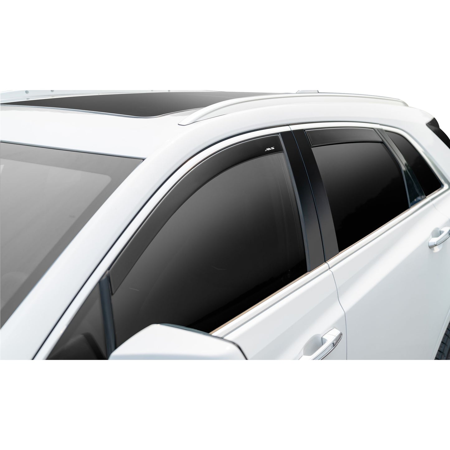 Auto Ventshade 894102 Low Profile Dark Smoke Ventvisor Side Window Deflector 4-Piece Set For 2012-2023 Dodge Durango