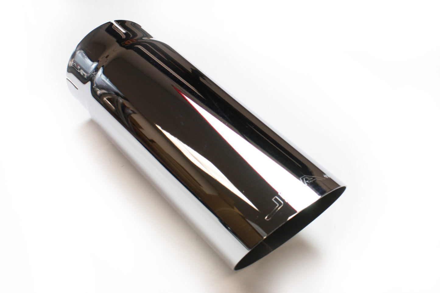 JBA 4 x 4.5 x 12 Angle Cut Chrome 12-08216