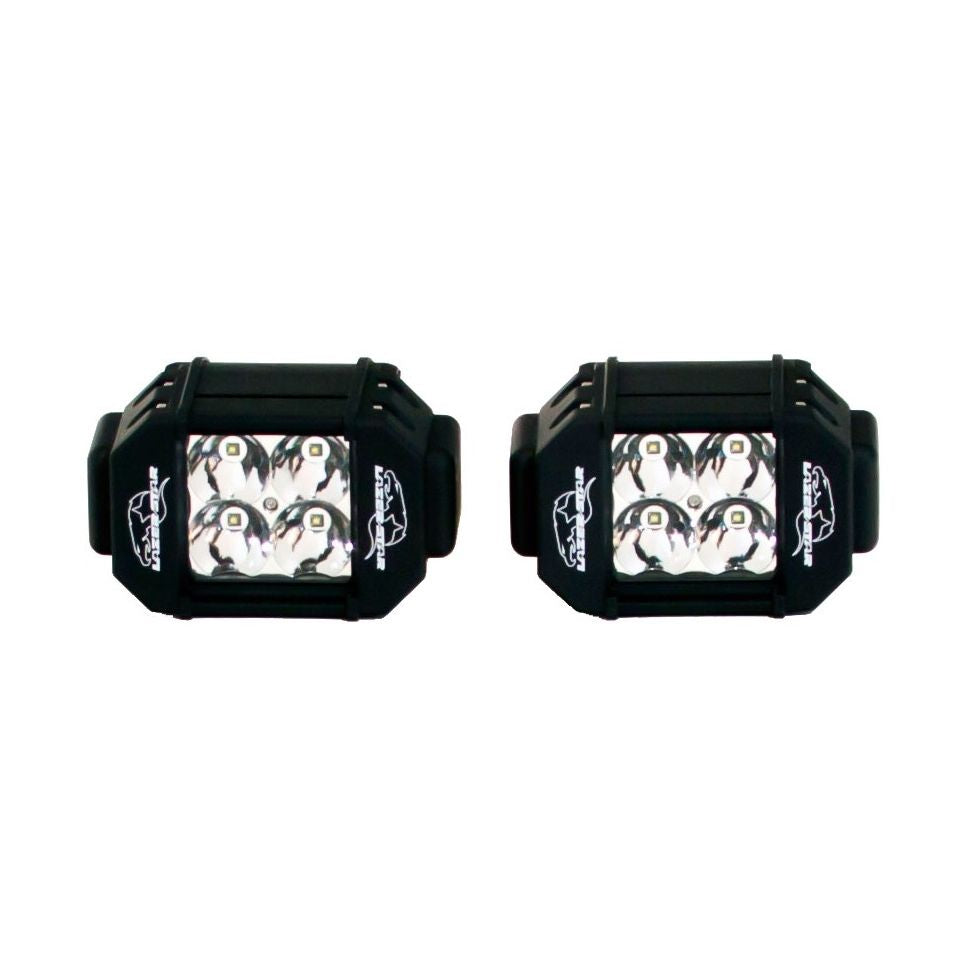 Lazer Star Lights 4" 5WATT 4LED DBL RW SPOT PAIR 2504019