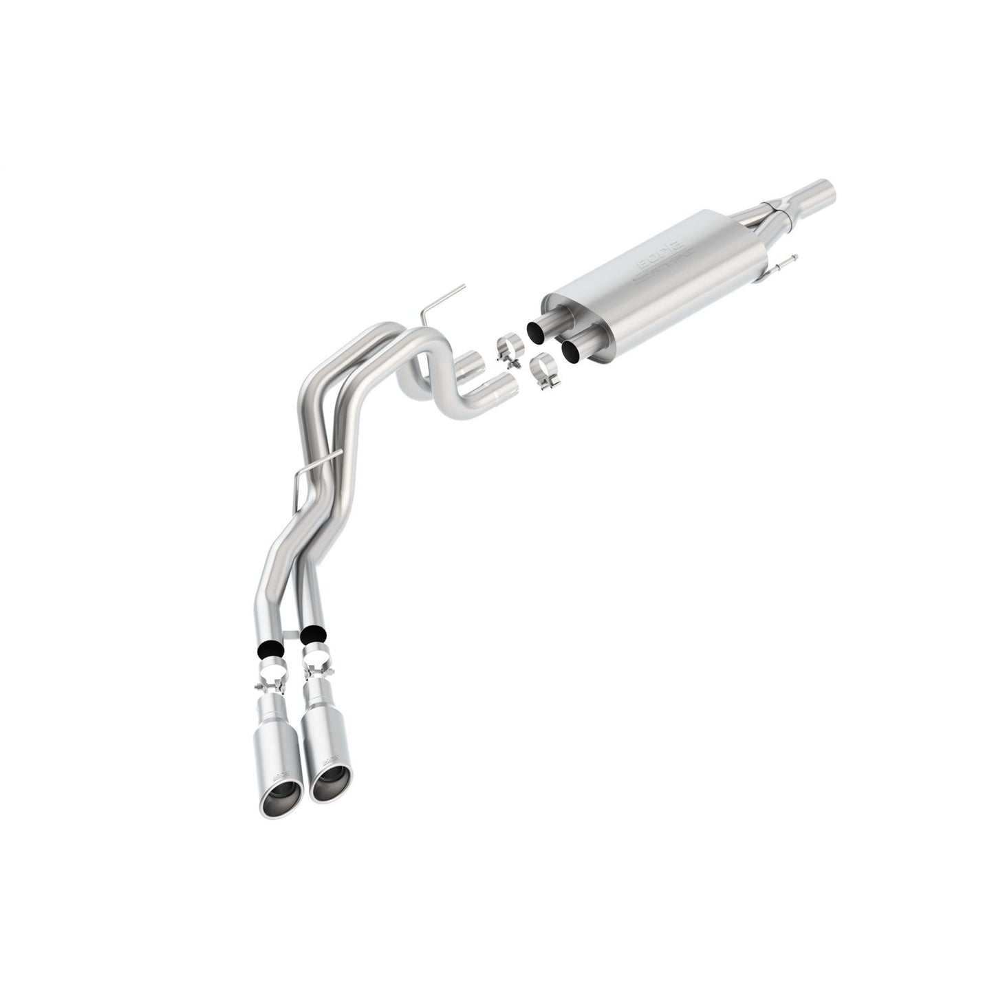 Borla 2010-2014 Ford F-150 SVT Raptor/ F-150 Harley Davidson Cat-Back Exhaust System S-Type 140383
