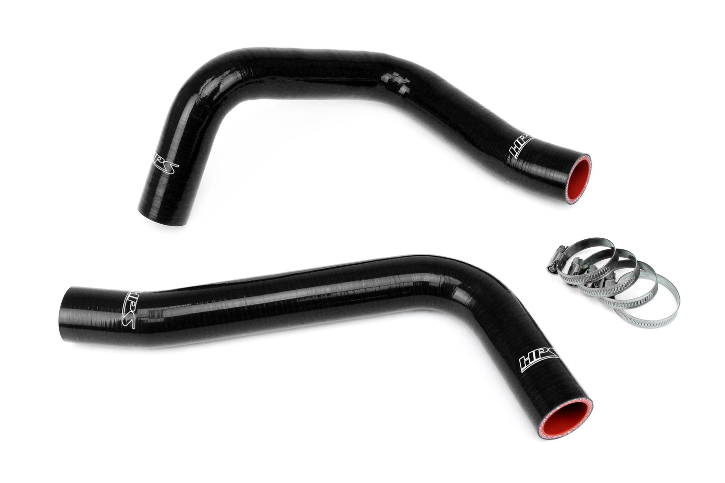 HPS Performance 3-ply Reinforced Silicone Replaces Rubber Radiator Coolant Hoses 57-2056-BLK