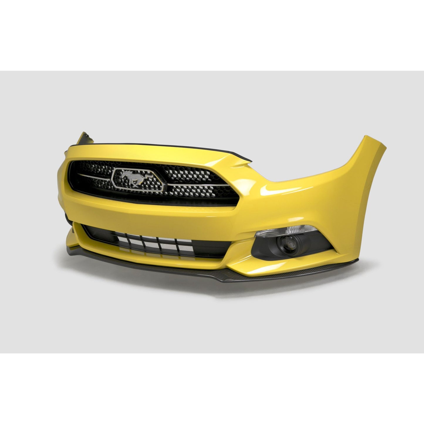Anderson Composites AC-FL15FDMU-AO Type-OE carbon fiber front chin splitter for 2015-2017 Ford Mustang
