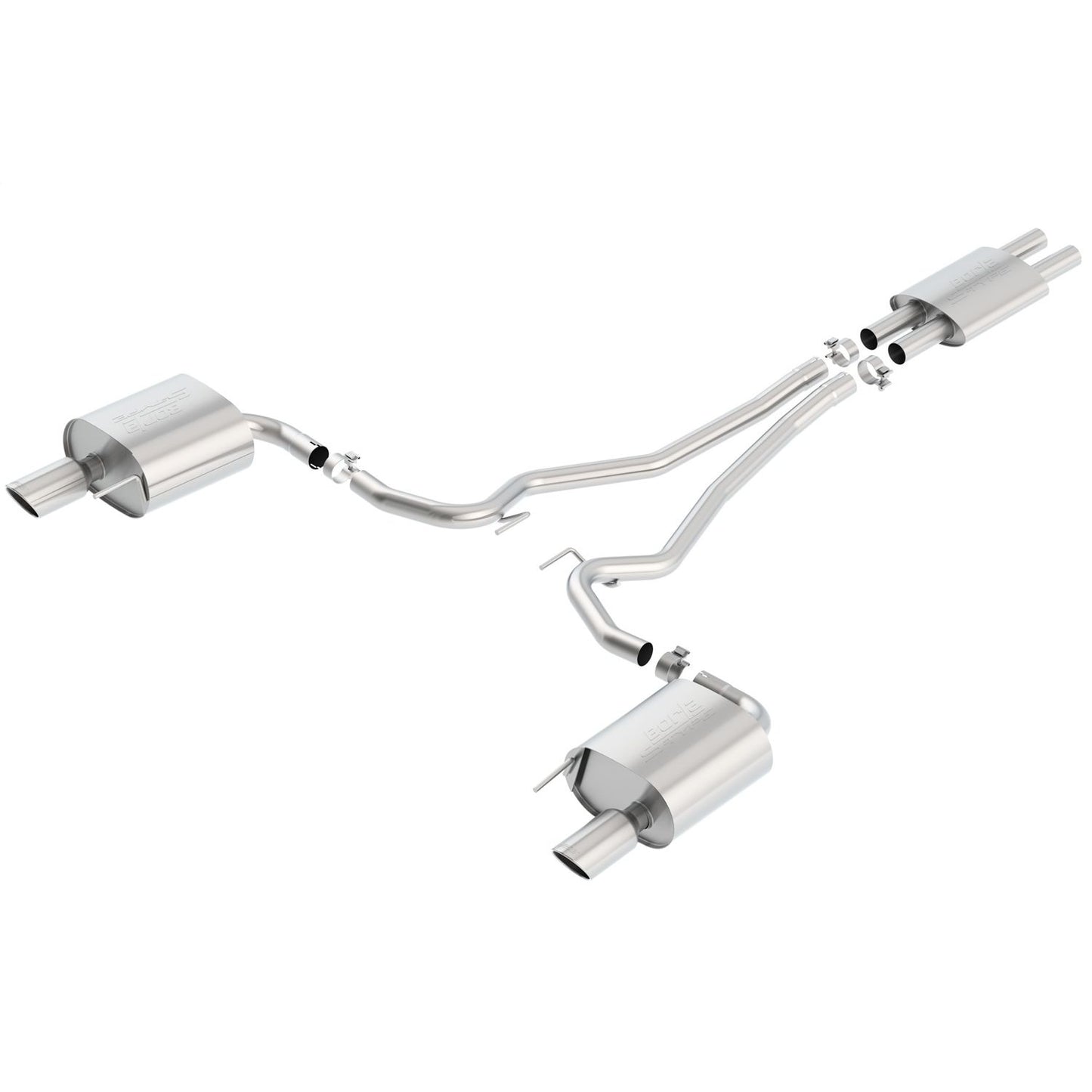 Borla 2015-2017 Ford Mustang V6 Cat-Back Exhaust System S-Type 140587