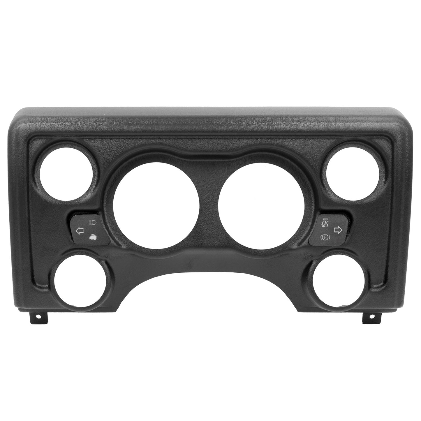 AutoMeter DIRECT FIT DASH PANEL 6 GAUGE (3 3/8 in. X2 2 1/6 in. X4) JEEP TJ / XJ 90011