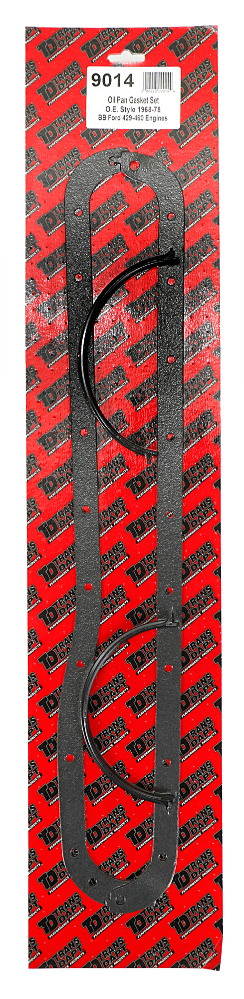 Trans-Dapt Performance Ford 429-460 Oem Style Replacement Oil Pan Gasket- Cork Rails And Rubber End Seals 9014