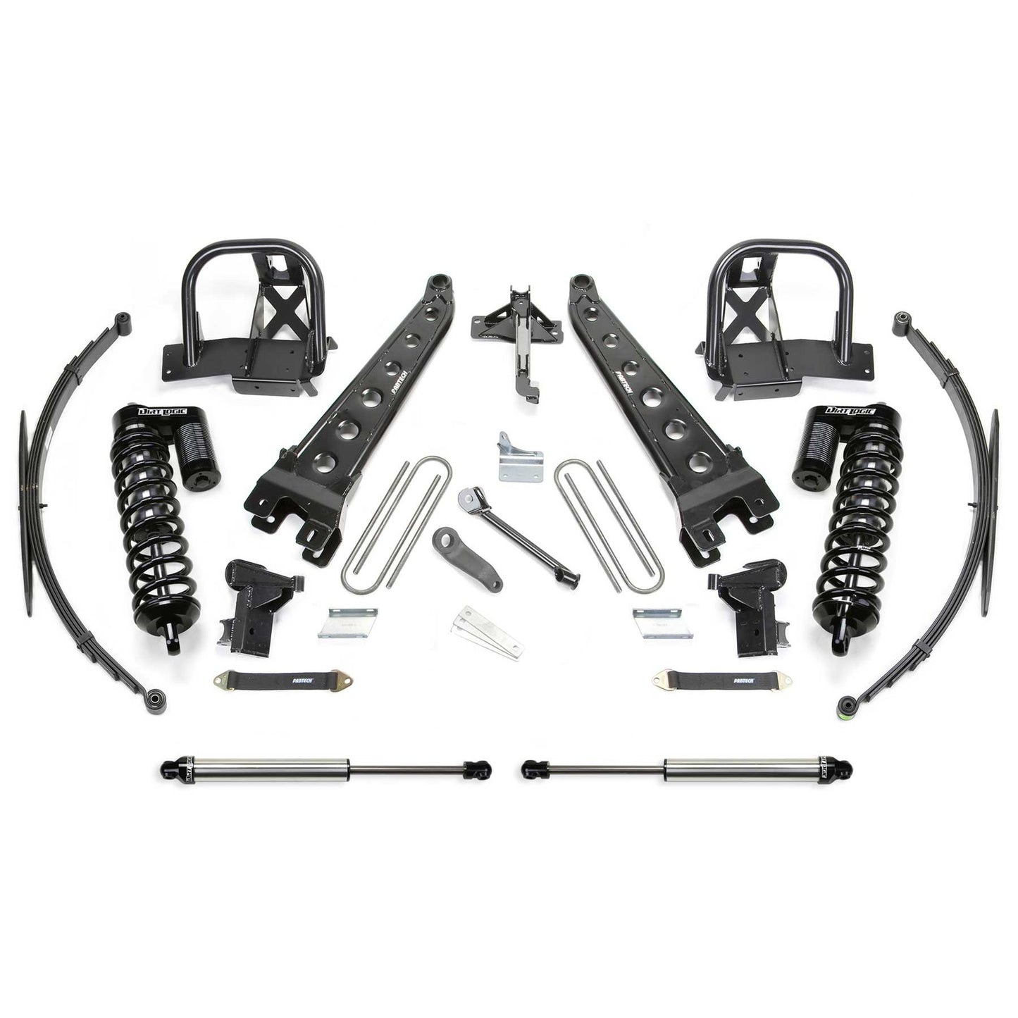 Fabtech 8" RAD ARM SYS W/DLSS 4.0 C/O& RR DLSS 08-10 FORD F250/350 4WD K2066DL