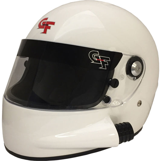 G-FORCE Racing Gear GF7 FULL FACE MED WHITE SA15 3127MEDWH