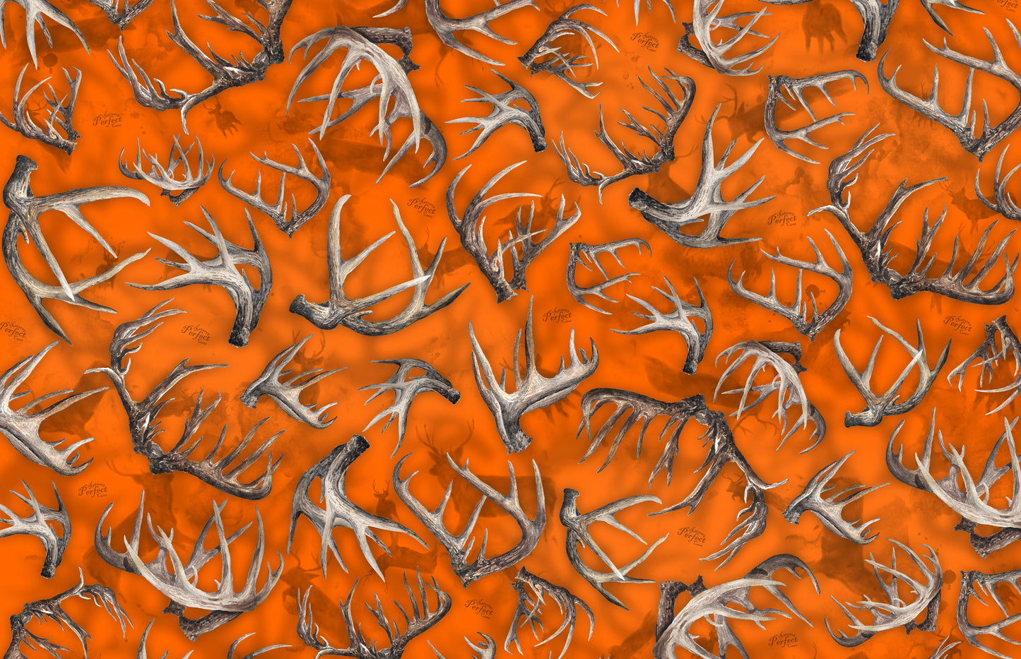 DU-HA 90501 Dri-Hide Rifle Protector With Adjustable Sling - Whitetail Racks - Orange Camo