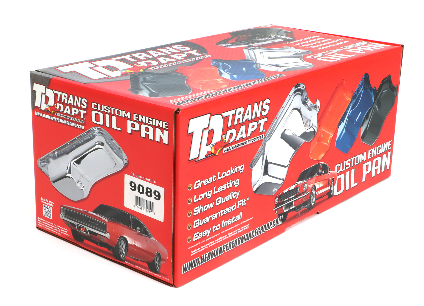 Trans-Dapt Performance Oil Pan Chrysler Hemi 392 1955-58 Chrome 9089