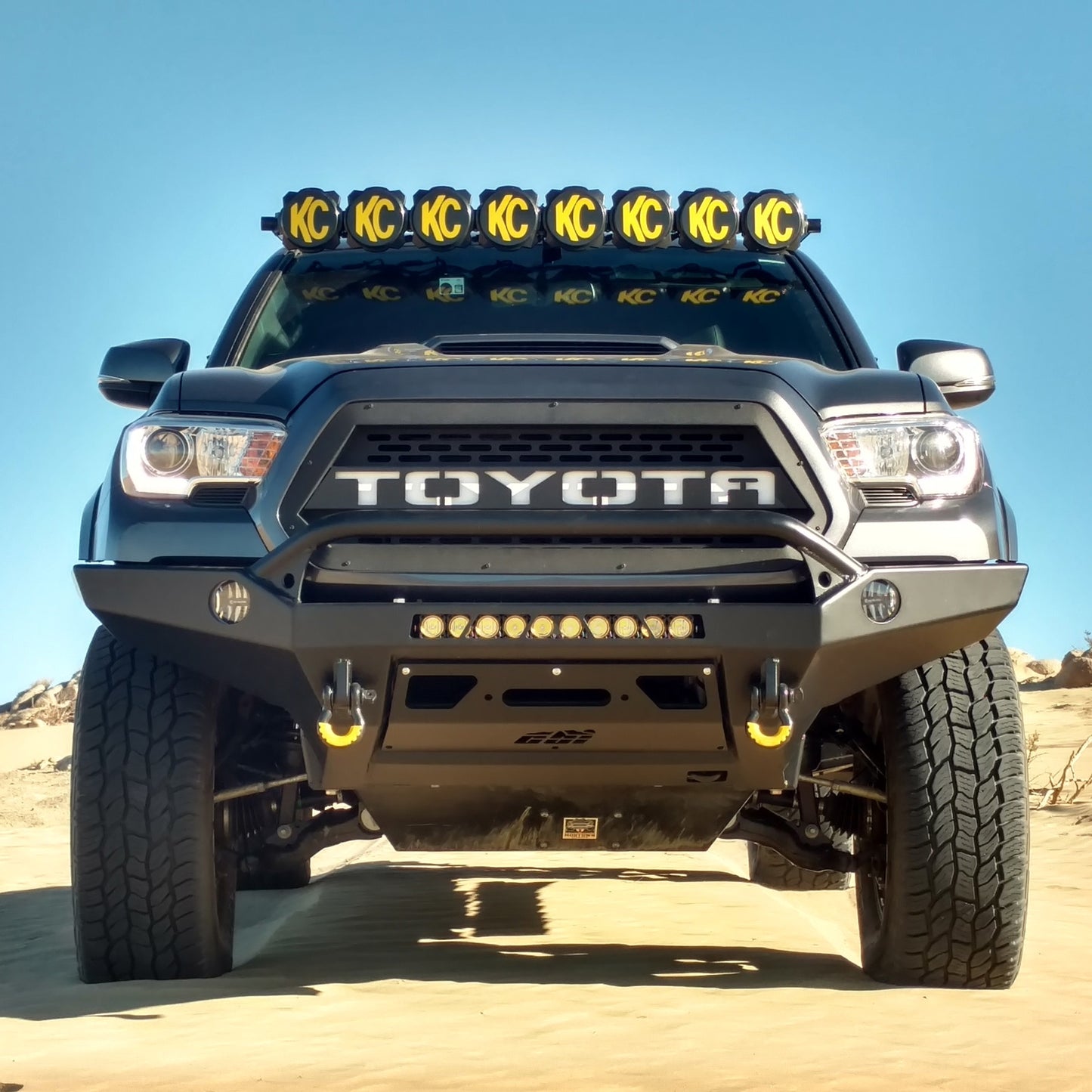 KC HiLiTES 50 in Pro6 Gravity LED - 8-Light - Light Bar System - 160W Combo Beam - for 05-18 Toyota Tacoma 91331