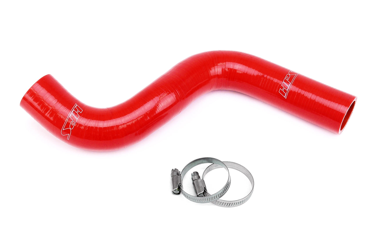 HPS Performance 3-ply Reinforced Silicone Replaces Rubber Upper Radiator Coolant Hose 57-2061-RED