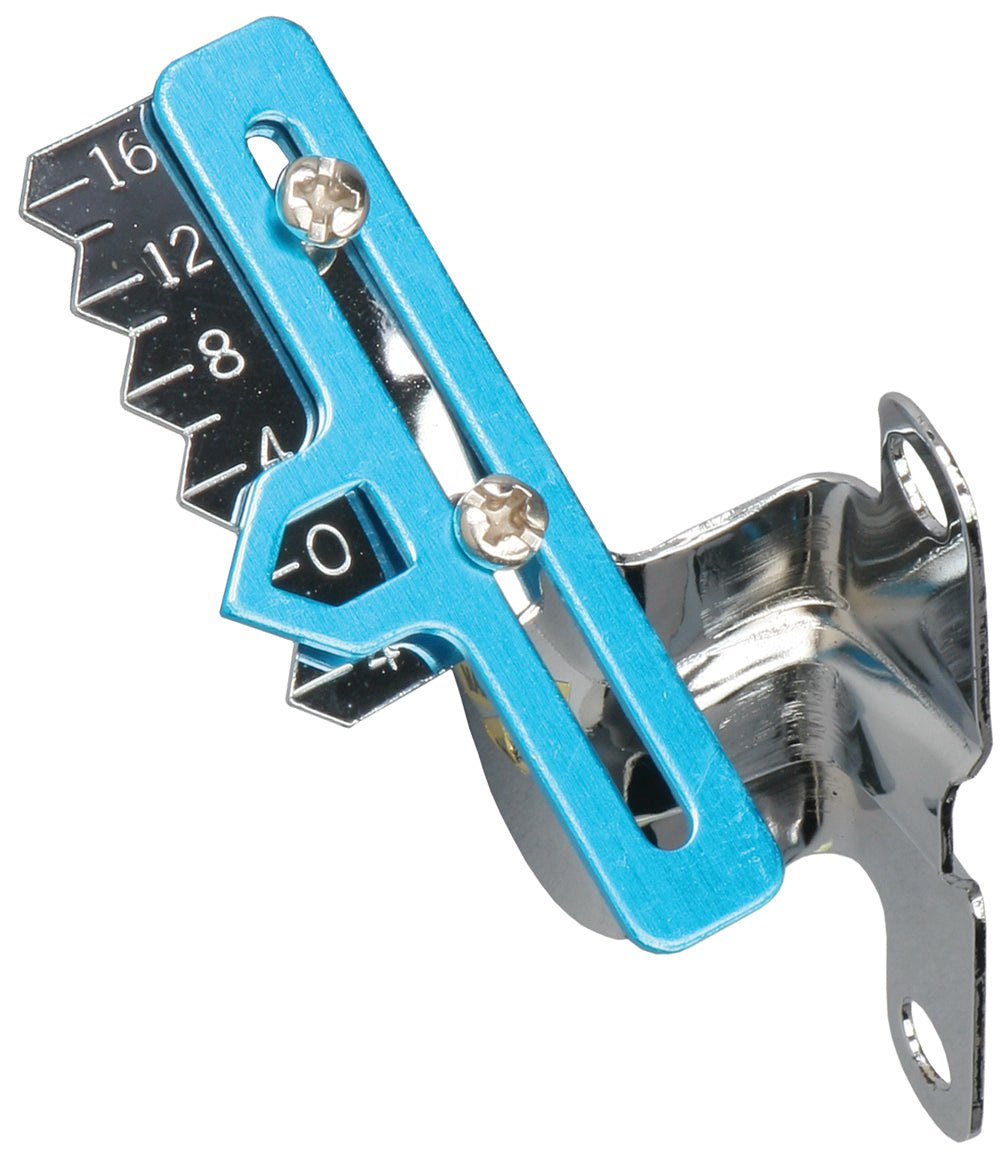 Trans-Dapt Performance Chrome Timing Tab With Pointer- 1965-90 Chevy 396-454 (8 In. Balancers) 9180