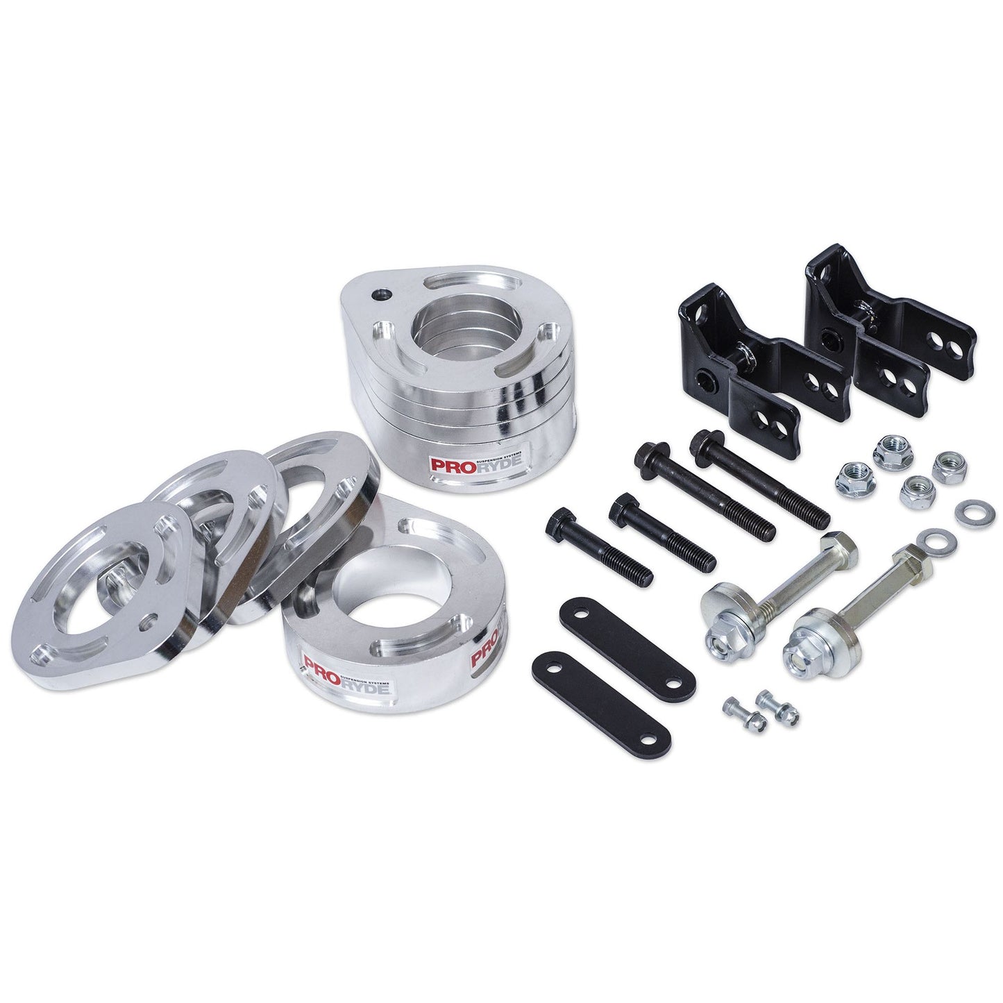 ProRYDE Suspension Systems 71-7000J Jeep Wrangler JK Adjustable Front Lift Leveling Kit 2007-2015