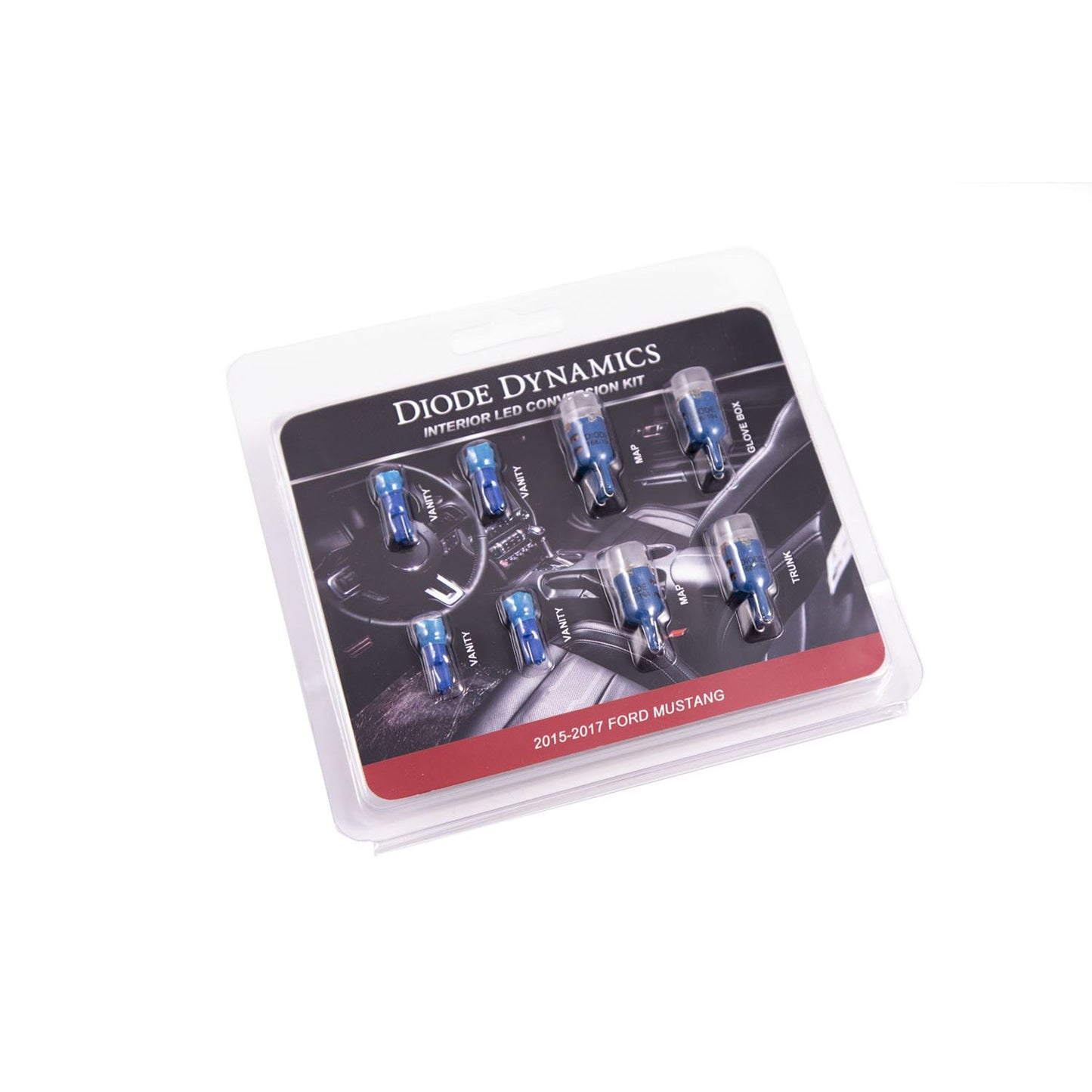 Diode Dynamics - DD0222 - 2015-2017 Mustang Interior Kit - Stage 2 (Blue)
