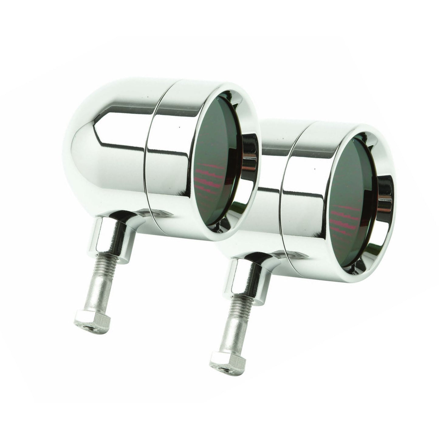 Lazer Star Lights 20 WATT RED SHORTY POLISHED RIGID MOUNT LSK4120R-R