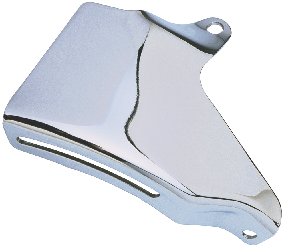 Trans-Dapt Performance O.E.M. Style Alternator Bracket (Top); 1969-1986 Chevrolet 396-454; Long Water Pump- Chrome 9318