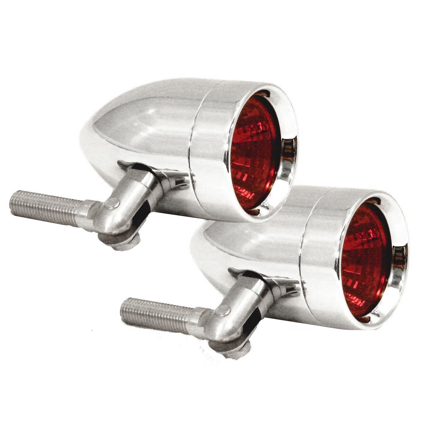 Lazer Star Lights 20 WATT RED MICRO B CHROME PIVOT MOUNT LSK3820R