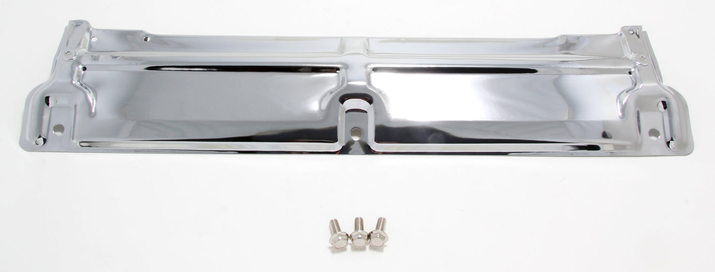 Trans-Dapt Performance Radiator Support Panel; 1970-81 Camaros; Standard-Duty Radiator; 23-7/8 In. X 5-1/4 In.- Chrome 9425