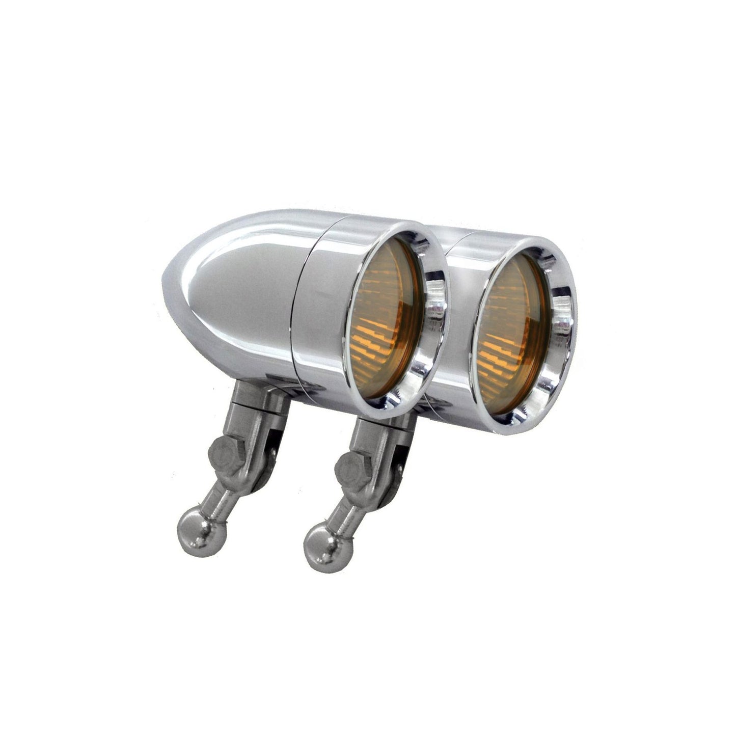 Lazer Star Lights 20 WATT AMBER MICRO B CHROME HD HANDLEBAR MOUNT LSK3820A-H