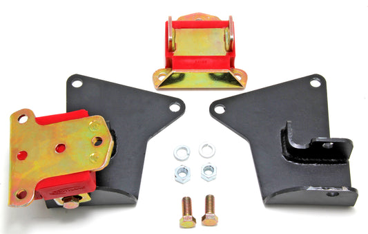 Trans-Dapt Performance Sb Chevy (Gen 1) Bb Chevy (Mark Iv) In 64-72 Gm A-Body (Not Chevrolet) Mount Kit-Poly Pads- Polyurethane Pads 9566