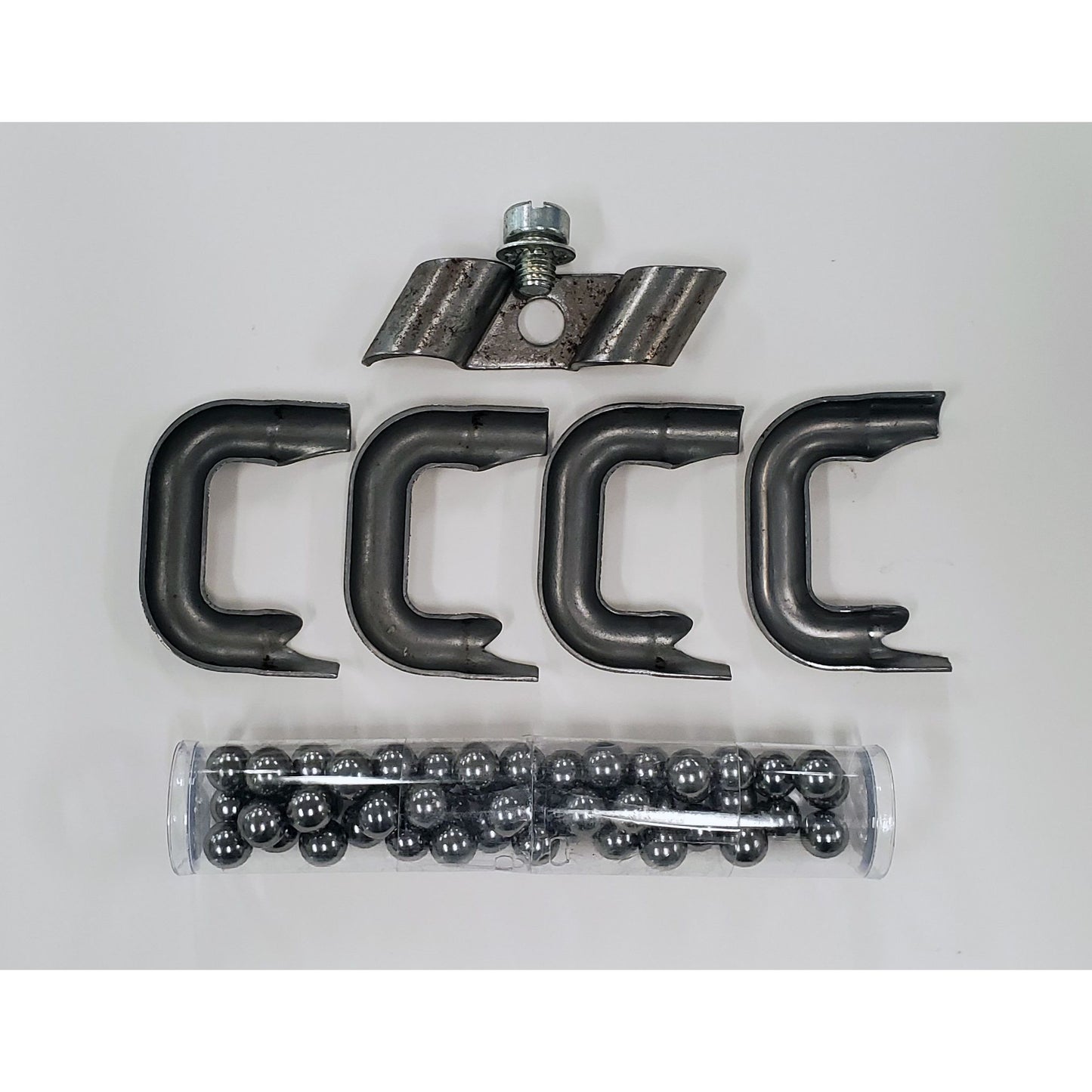 Rebuild kit for Saginaw 525 series 22:1 ratio manual steering box worm assembly.