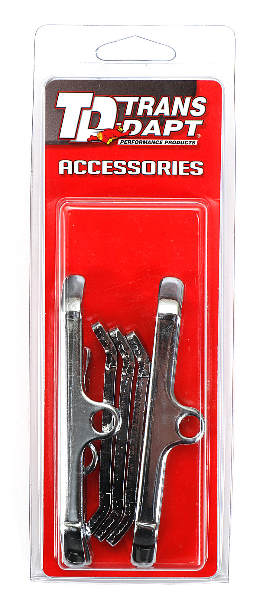 Trans-Dapt Performance Bb Chevy Valve Cover Tabs- Chrome 9640