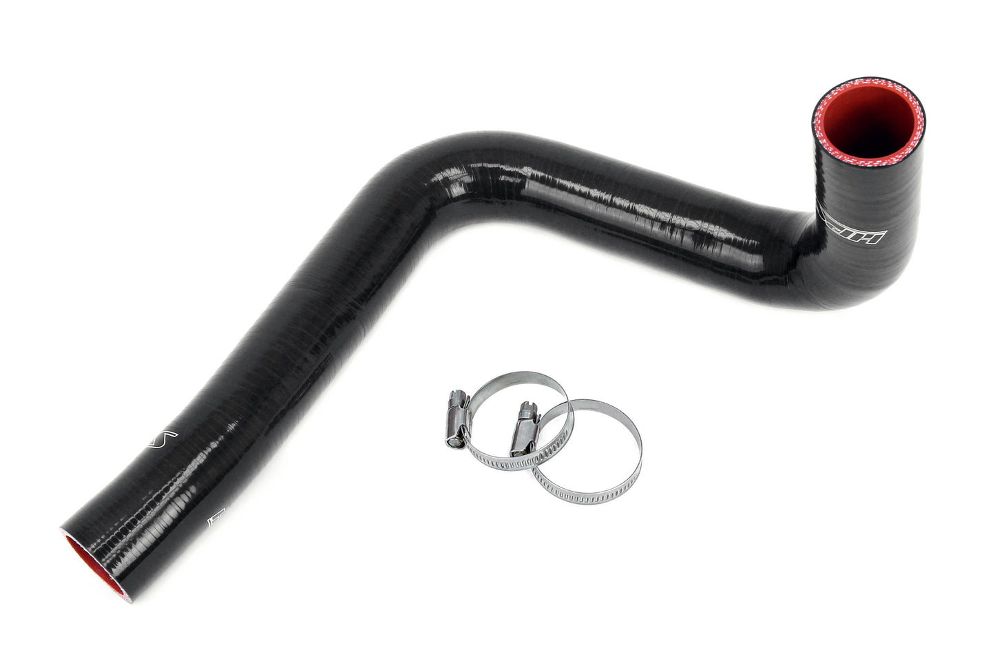 HPS Performance 3-ply Reinforced Silicone Replaces Rubber Lower Radiator Coolant Hose 57-2047-BLK