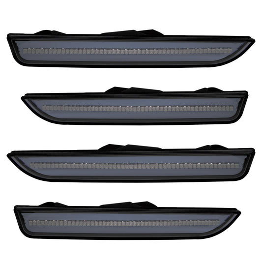 Oracle Lighting 9700-020 - 2010-2014 Ford Mustang Concept Sidemarker Set - Tinted - No Paint