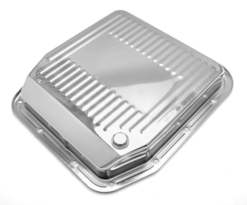 Trans-Dapt Performance Transmission Pan Chrome Ford Aod 1980-91 9732