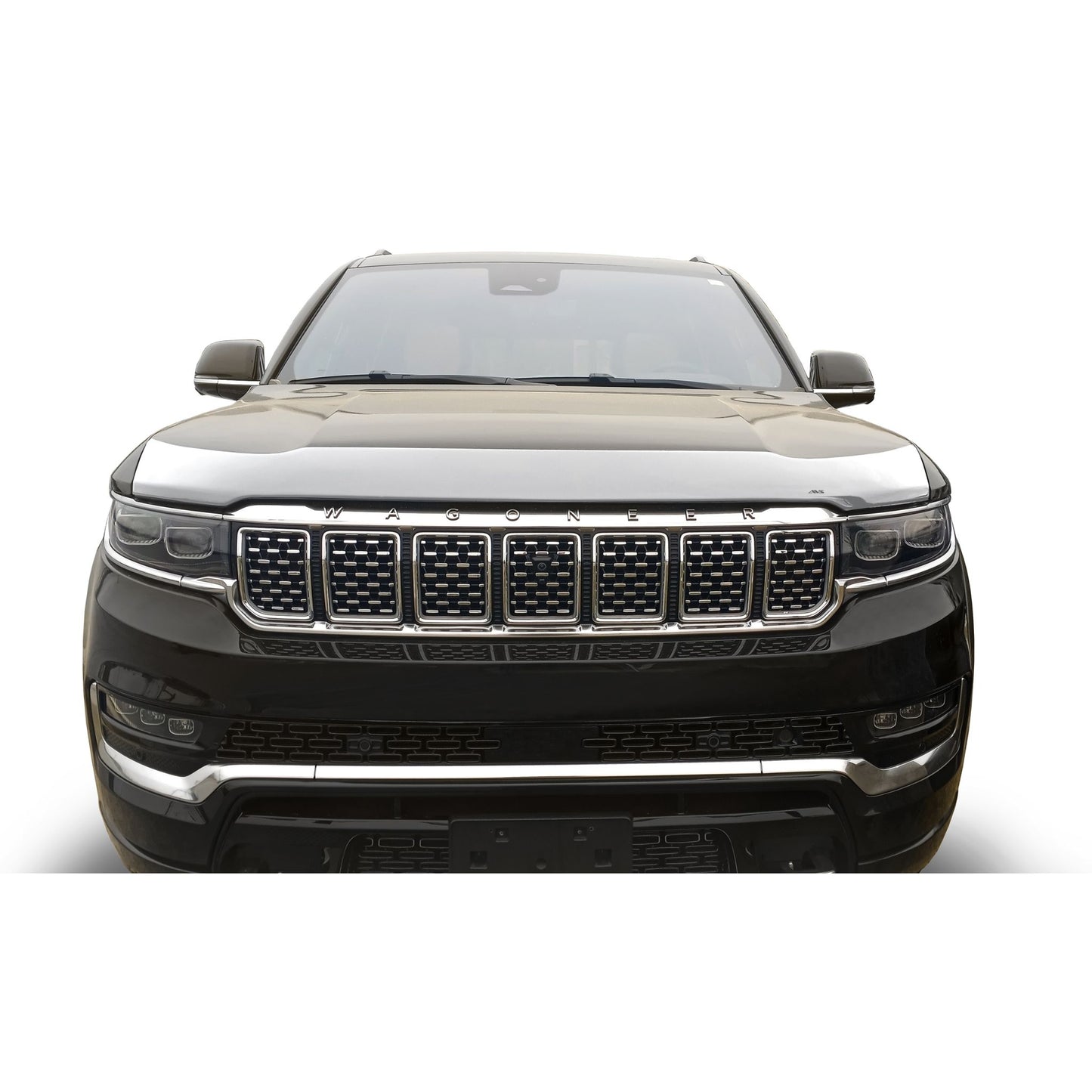 Auto Ventshade 622204 Aeroskin Flush Mount Chrome Hood Protector For 2022-2023 Jeep Grand Wagoneer