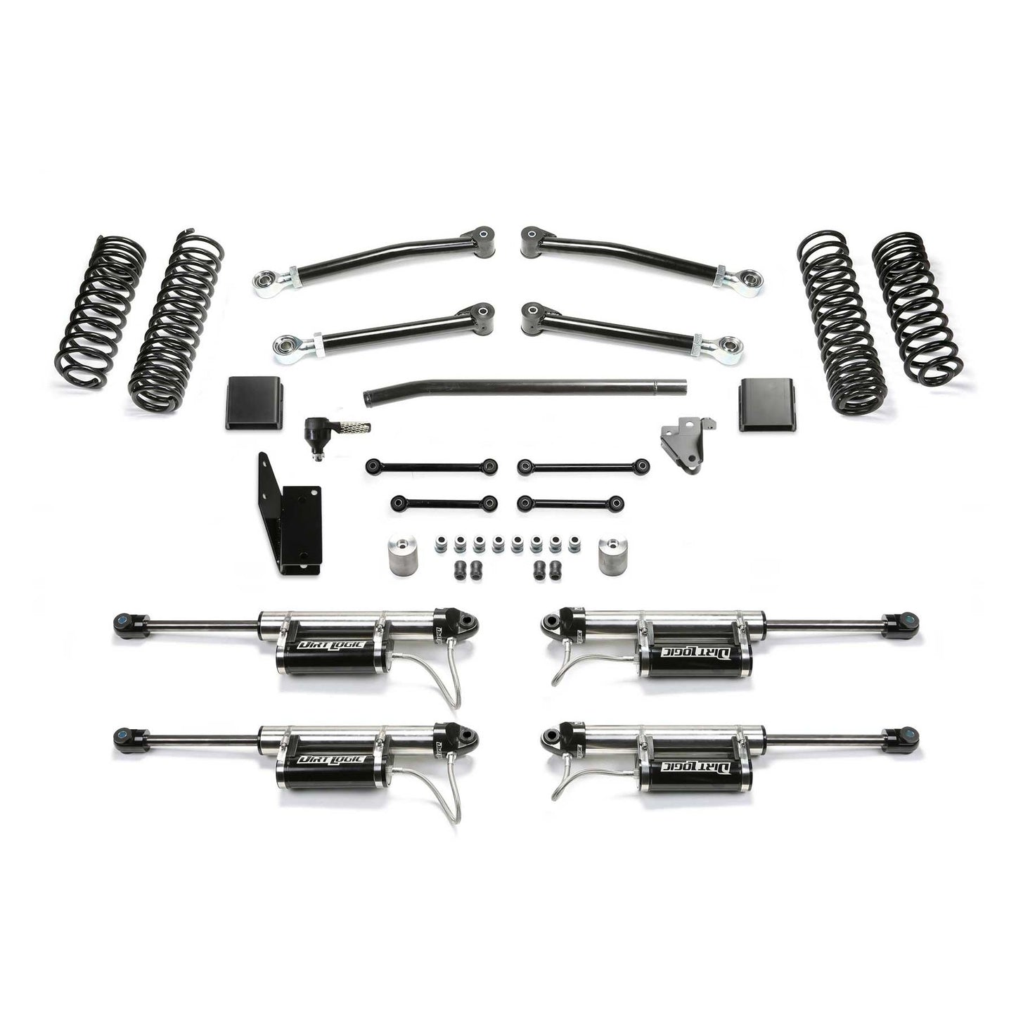 Fabtech 5" TRAIL W/ DLSS RESI SHKS 2020-22 JEEP JT 4WD GAS K4176DL