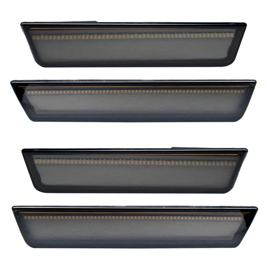 Oracle Lighting 9800-020 - 2008-2014 Dodge Challenger Concept Sidemarker Set - Tinted - No Paint