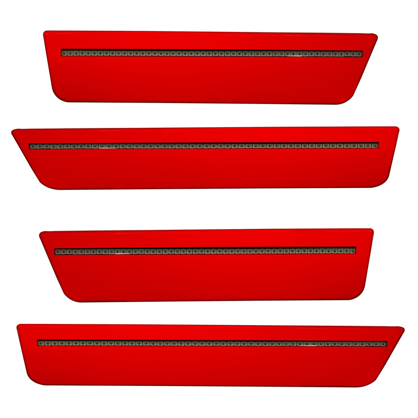 Oracle Lighting 9804-020 - 2008-2014 Dodge Challenger Concept Sidemarker Set - Tinted - TorRed (PR3)