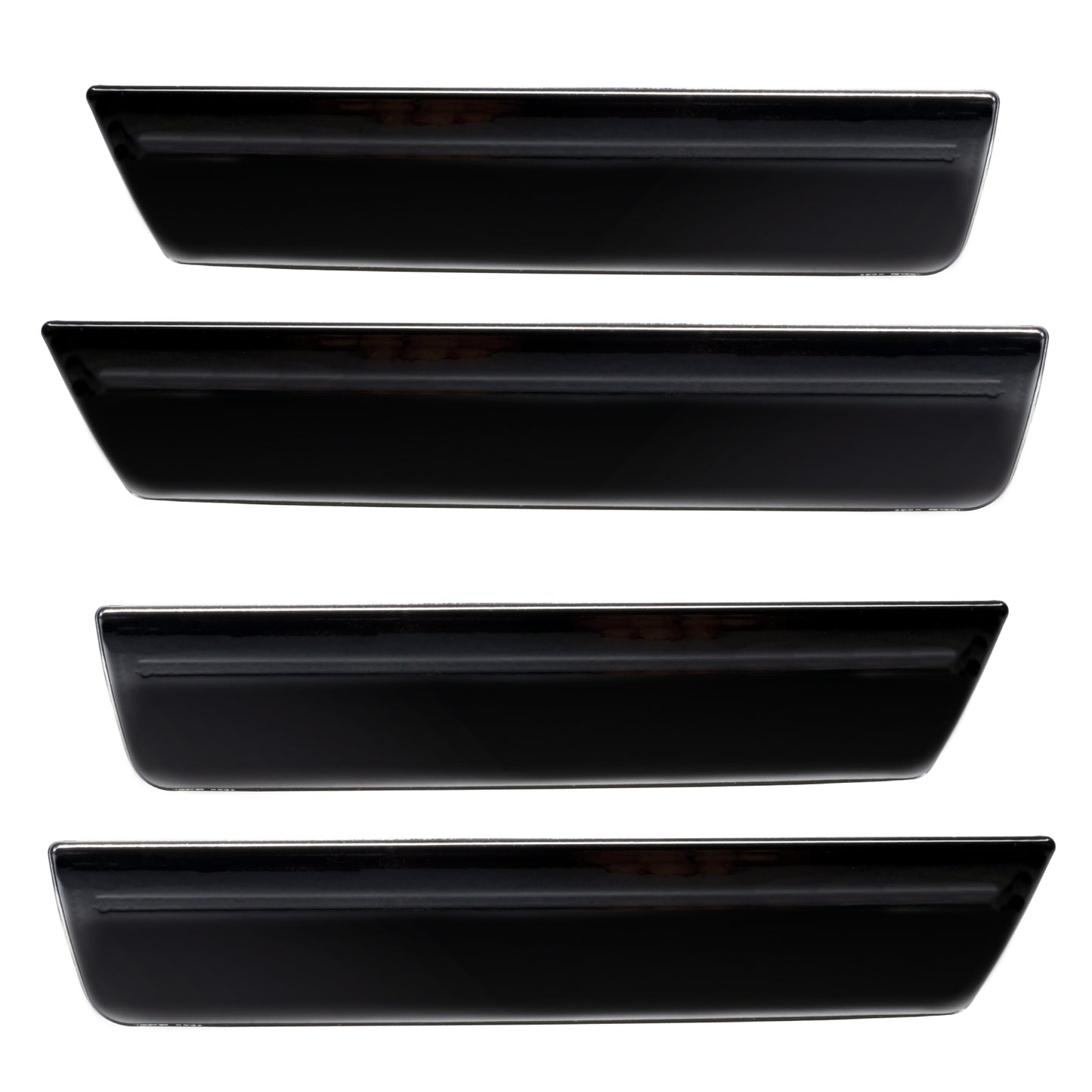 Oracle Lighting 9818-504 - 2008-2014 Dodge Challenger Concept Sidemarker Set - Ghosted - Pitch Black (PX8)